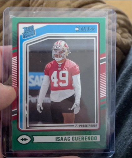 2024 Panini Donruss #336 Isaac Guerendo — front