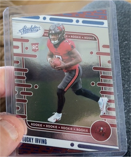 2024 Panini Absolute #186 Bucky Irving — front
