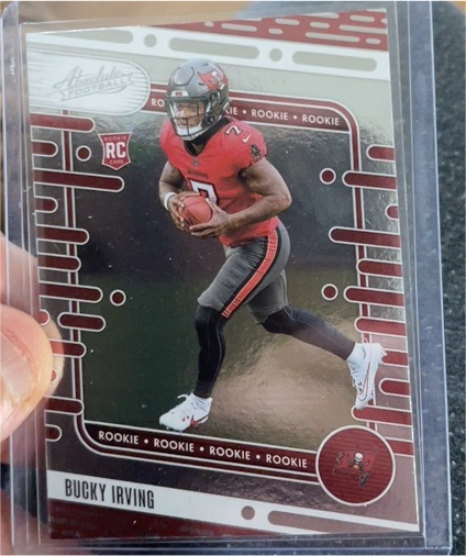 2024 Panini Absolute #186 Bucky Irving — front