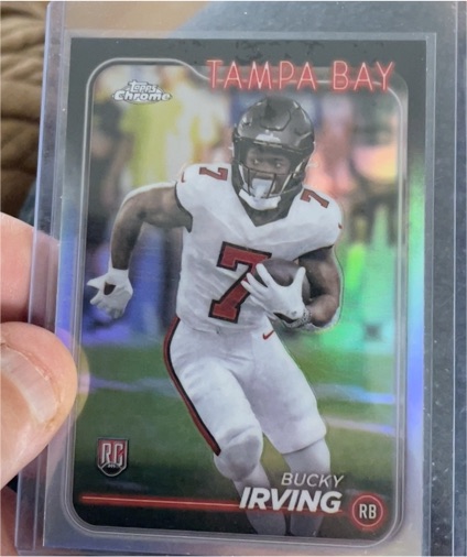 2024 Topps Chrome #226 Bucky Irving — front