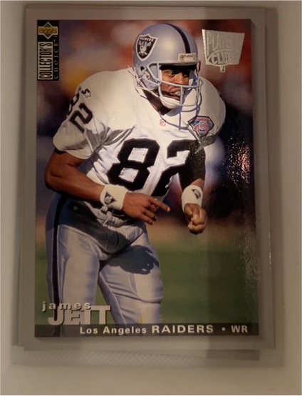 1995 Upper Deck Collector's Choice #90 James Jett — front