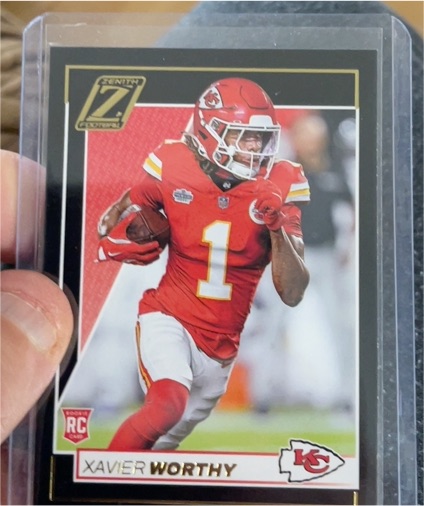 2024 Panini Zenith #200 Xavier Worthy — front