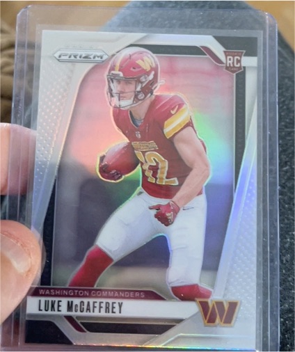 2024 Panini Prizm #367 Luke McCaffrey — front