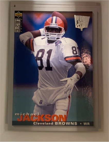 1995 Upper Deck Collector's Choice #309 Michael Jackson — front