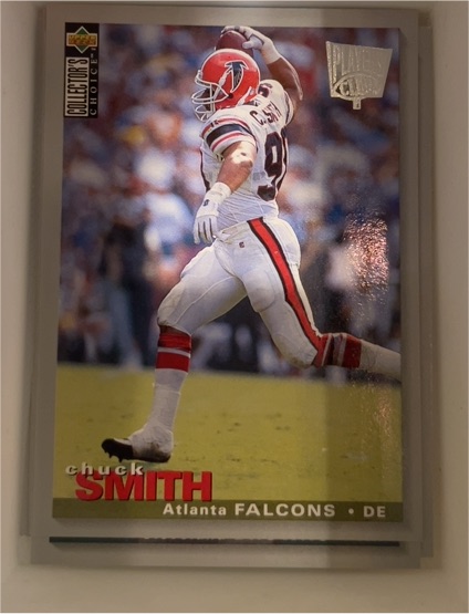 1995 Upper Deck Collector's Choice #244 Chuck Smith — front