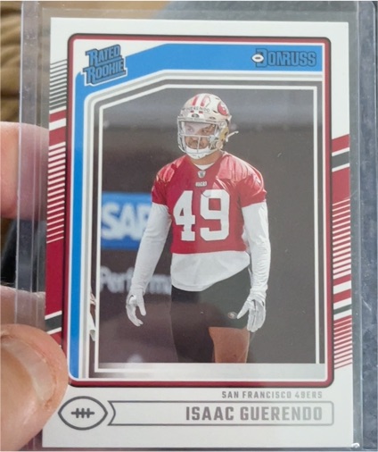 2024 Donruss #336 Isaac Guerendo — front