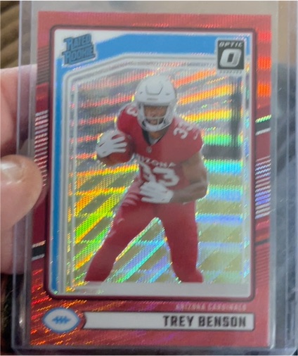 2024 Donruss Optic #336 Trey Benson — front
