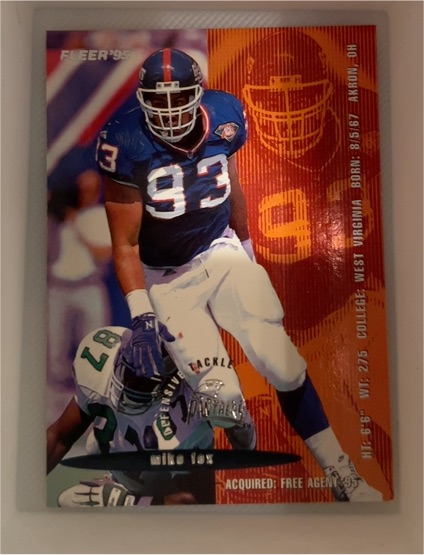 1995 Fleer #42 Mike Fox — front
