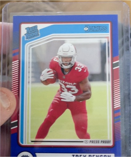 2024 Panini Donruss #326 Trey Benson — front