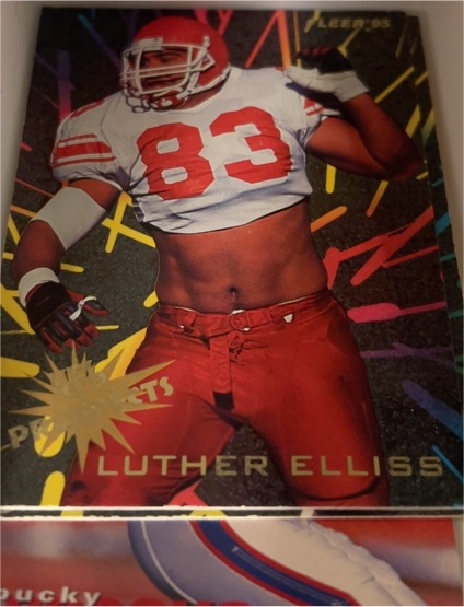 1995 Fleer #7 Luther Elliss NFL Prospects — front