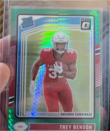 2024 Donruss Optic #248 Trey Benson — front