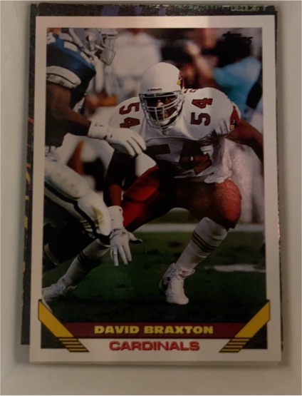 1993 Topps #624 David Braxton — front