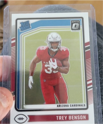 2024 Donruss Optic #293 Trey Benson — front