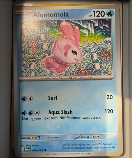 2023 Pokémon SV01: Scarlet & Violet Base Set #048 Alomomola — front