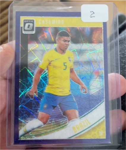 2018-19 Panini Donruss Optic #108 Casemiro — front