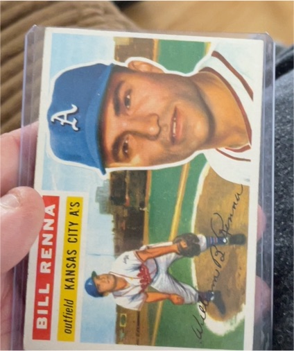 1956 Topps #82 Bill Renna — front