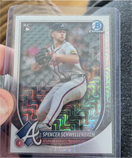 2025 Bowman Chrome #78 Spencer Schwellenbach — front