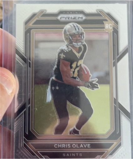 2022 Panini Prizm #310 Chris Olave Rookie — front