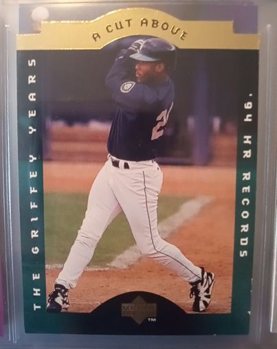 1996 Upper Deck A Cut Above The Griffey Years #CA6 Ken Griffey Jr. — front