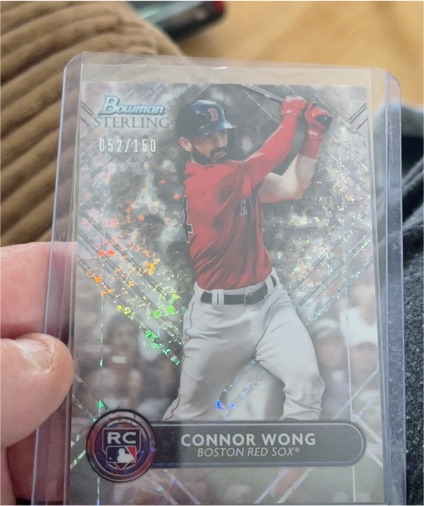 2022 Bowman Sterling #BSR-13 Connor Wong Rookie — front