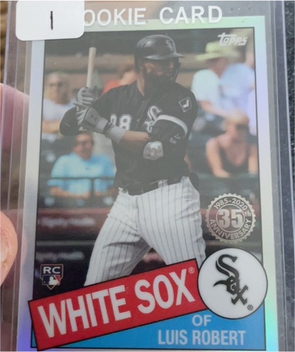2020 Topps Chrome #85TC-17 Luis Robert — front