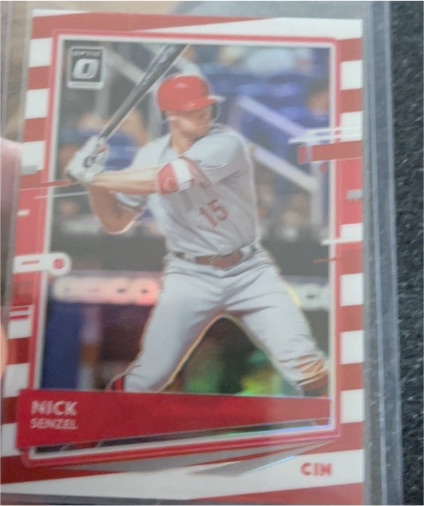 2020 Donruss Optic #68 Nick Senzel — front