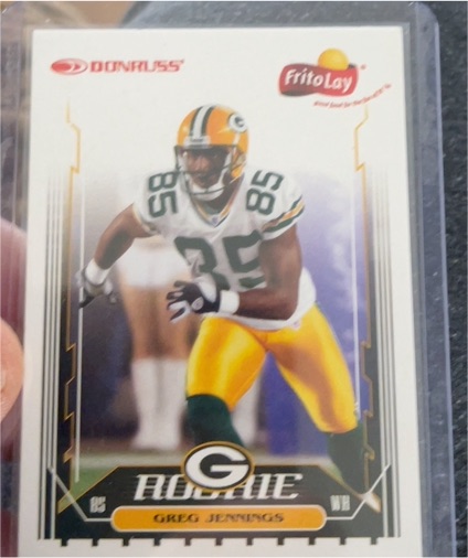 2006 Donruss Frito Lay #21 Greg Jennings Rookie — front
