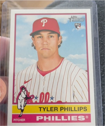 2025 Topps Heritage #17 Tyler Phillips — front