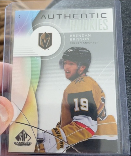 2024-25 Upper Deck SP Game Used Authentic Rookies #259 Brendan Brisson — front