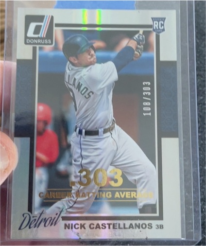 2014 Donruss #303 Nick Castellanos — front