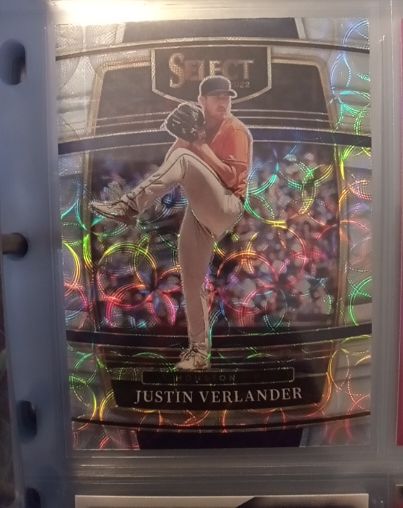 2022 Panini Select #80 Justin Verlander — front