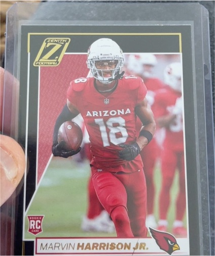 2024 Panini Zenith #176 Marvin Harrison Jr. — front