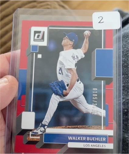 2022 Donruss #148 Walker Buehler — front