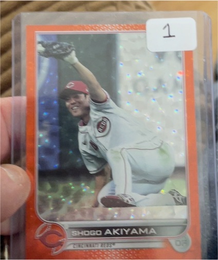 2013 Bowman #03 Shogo Akiyama — front