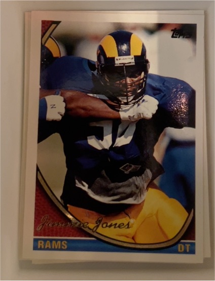 1994 Topps #599 Jimmie Jones — front
