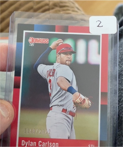 2022 Panini Donruss 1988 Retro #264 Dylan Carlson — front