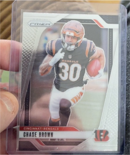 2024 Panini Prizm #60 Chase Brown — front