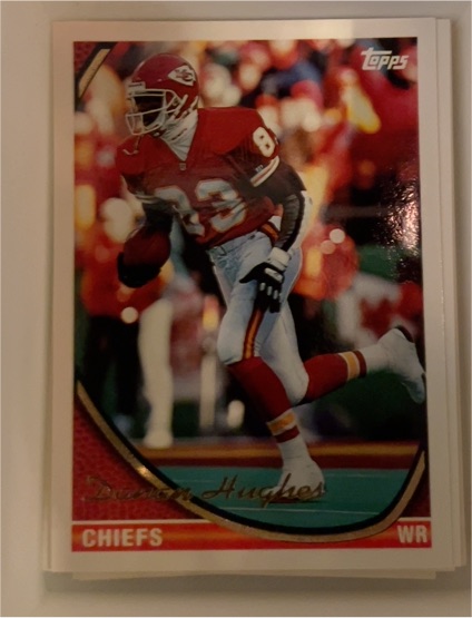 1994 Topps #606 Danan Hughes — front