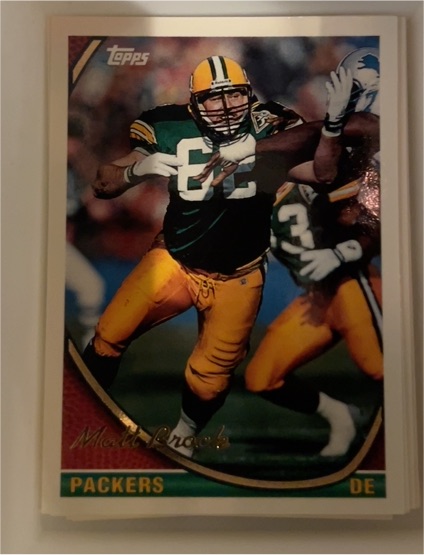 1994 Topps #619 Matt Brock — front