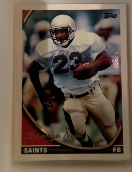1994 Topps #642 Lorenzo Neal Saints Fresno St — front