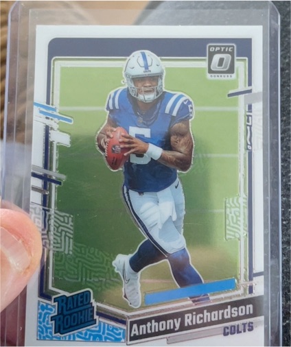 2023 Panini Donruss Optic #247 Anthony Richardson Rated Rookie — front