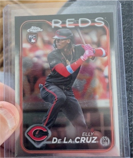 2024 Topps Chrome #44 Elly De La Cruz — front