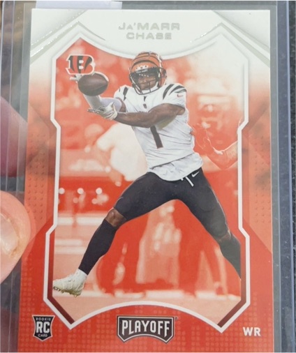 2021 Panini Playoff #205 Ja'Marr Chase — front