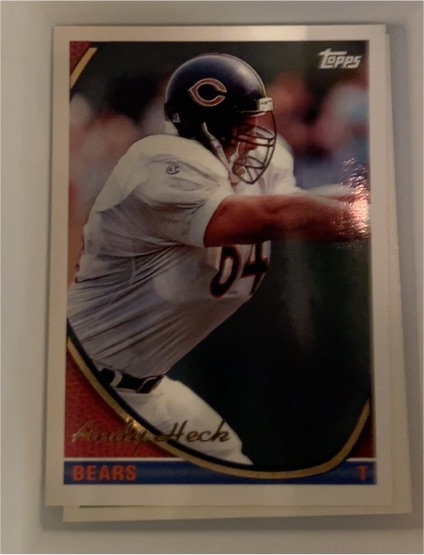 1994 Topps #403 Andy Heck — front