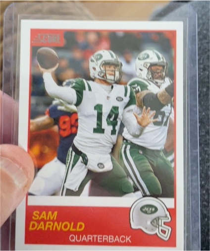 2019 Score #152 Sam Darnold — front