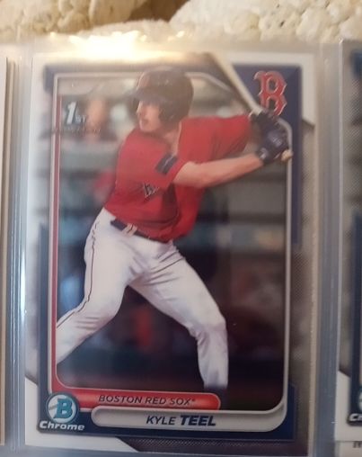 2024 Bowman Chrome Prospects #BCP-48 Kyle Teel — front