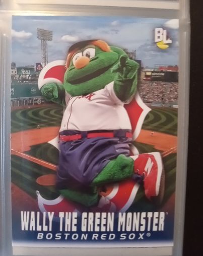 2023 Topps Big League Mascots #M-4 Wally the Green Monster — front