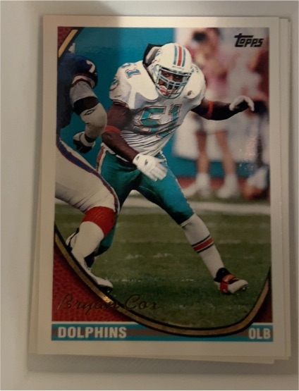 1994 Topps #348 Bryan Cox — front