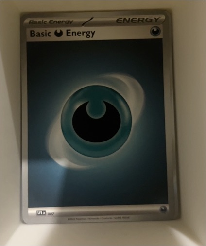 2023 Pokemon Scarlet & Violet 151 #007 Basic Darkness Energy — front