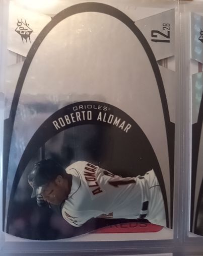 1997 Upper Deck SPx Steel #12 Roberto Alomar — front